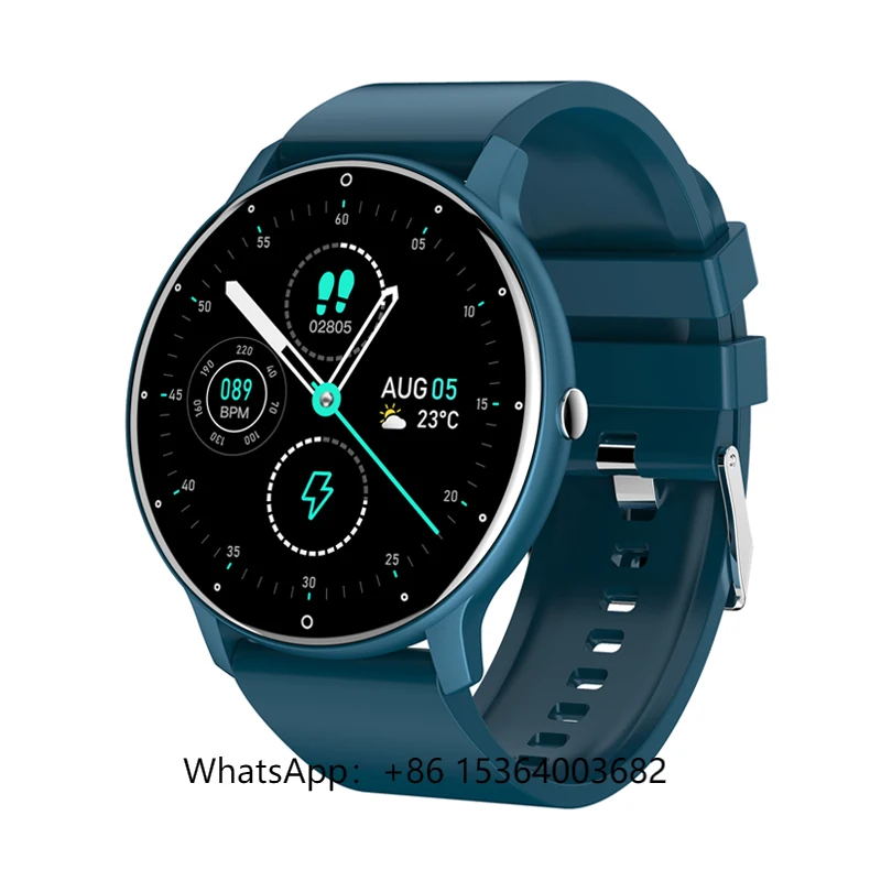

TJXL-Dafit ZL02 Unisex Smartwatch with Display Full Touch Sleep Heart Rate Tracker Compass IP67 Waterproof-Smartwatch All Essent