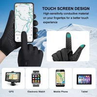 Outdoor Winter Gloves Men Women Touchscreen Warm For Cycling Driving Motorcycle Cold Gloves Windproof Non Slip Gloves S-XL - Image 3