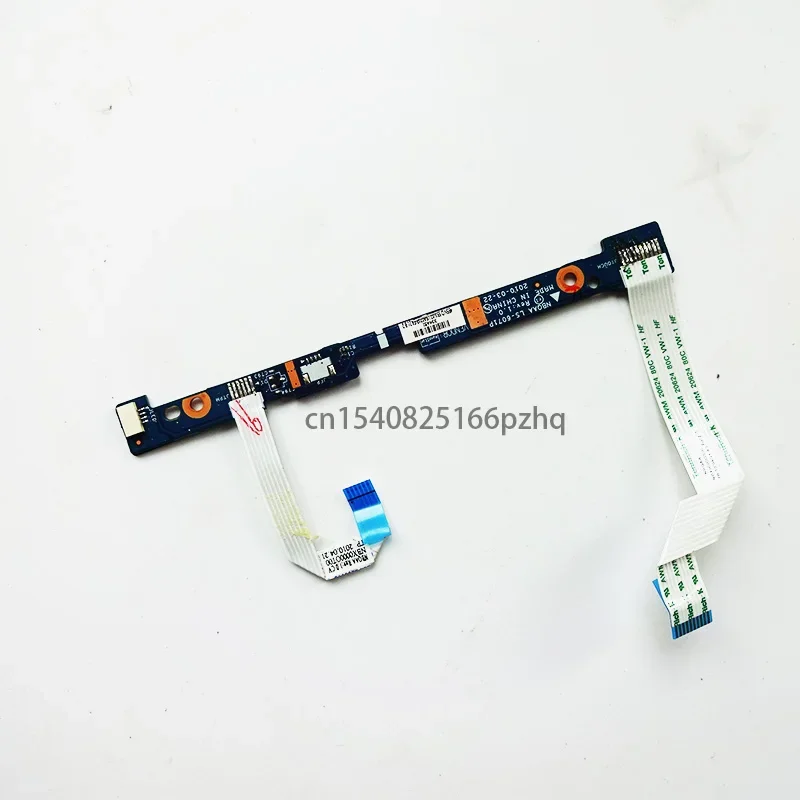 Used LA-6071P laptop Touchpad Mouse Button Board Repair for Toshiba Satellite M600 M640 M645
