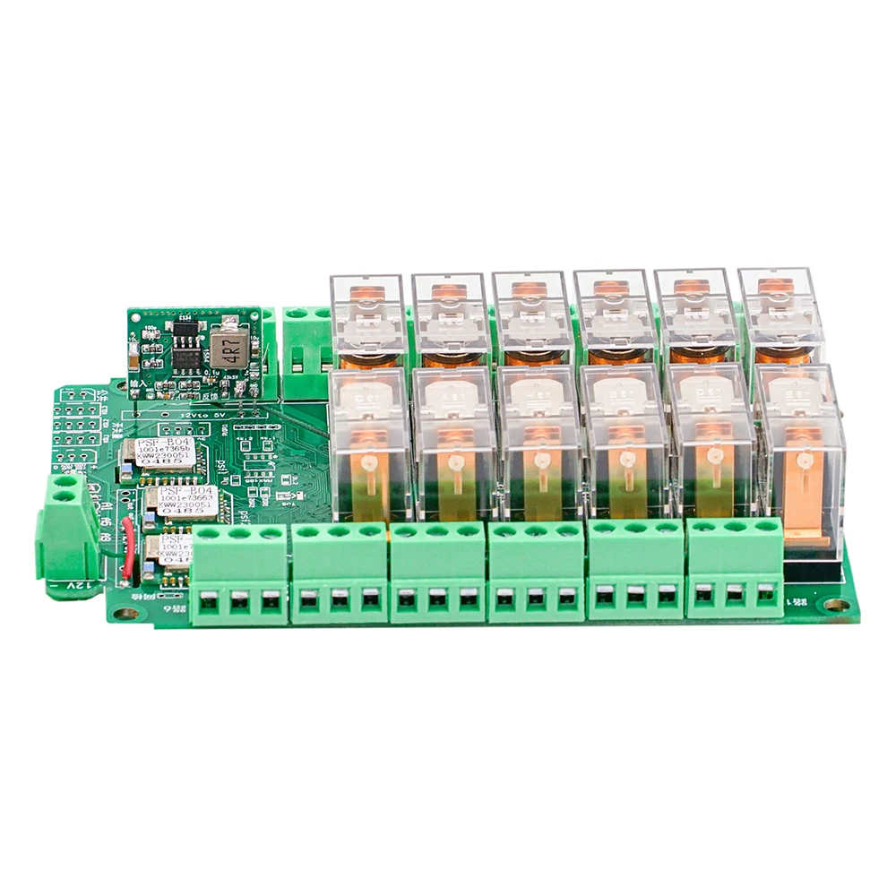 WiFi Ewelink 12 Way Remote Control Module 16A Relay Switch 433 Remote Control DC12V G2R-1-E Inching Self-Locking for Smart Home