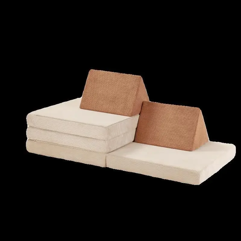 Building block small sofa crawling pad removable and washable free combination module sofa