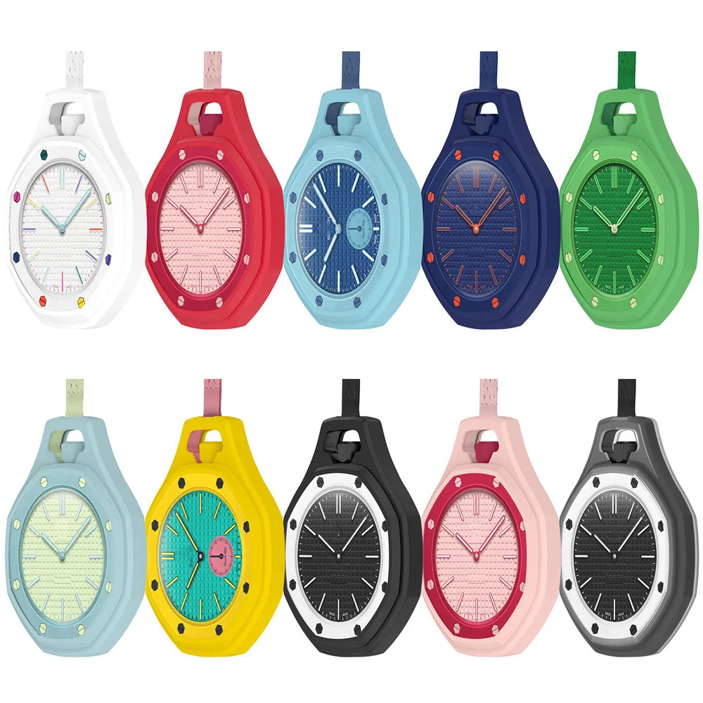 BEAHU Silikon-Schutzhülle für Swatch x AP Royal Pop Uhrenarmband Hüllen Abdeckung Schutzschale Stoßfänger Rahmen Zubehör – Detail 5
