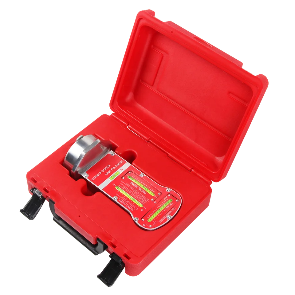 Automotive Front Wheel Inclination Angle Positioning Tester Steering Angle Tester Magnetic Camber Caster and King Pin Gauge