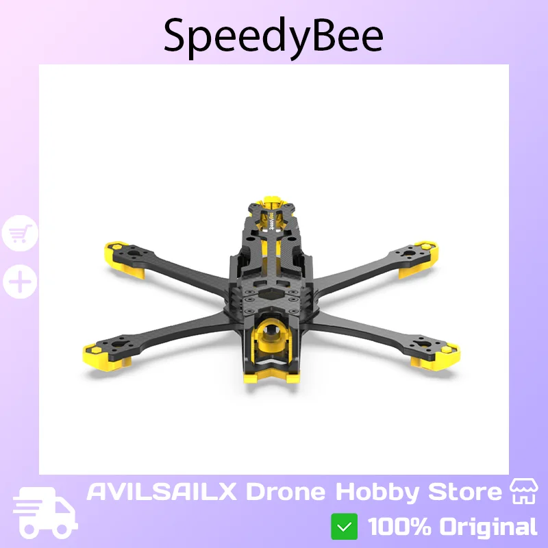 SpeedyBee Master 5 V2 5 Inch FPV Drone Frame High Strength Freestyle Quadcopter Frame for FPV Racing