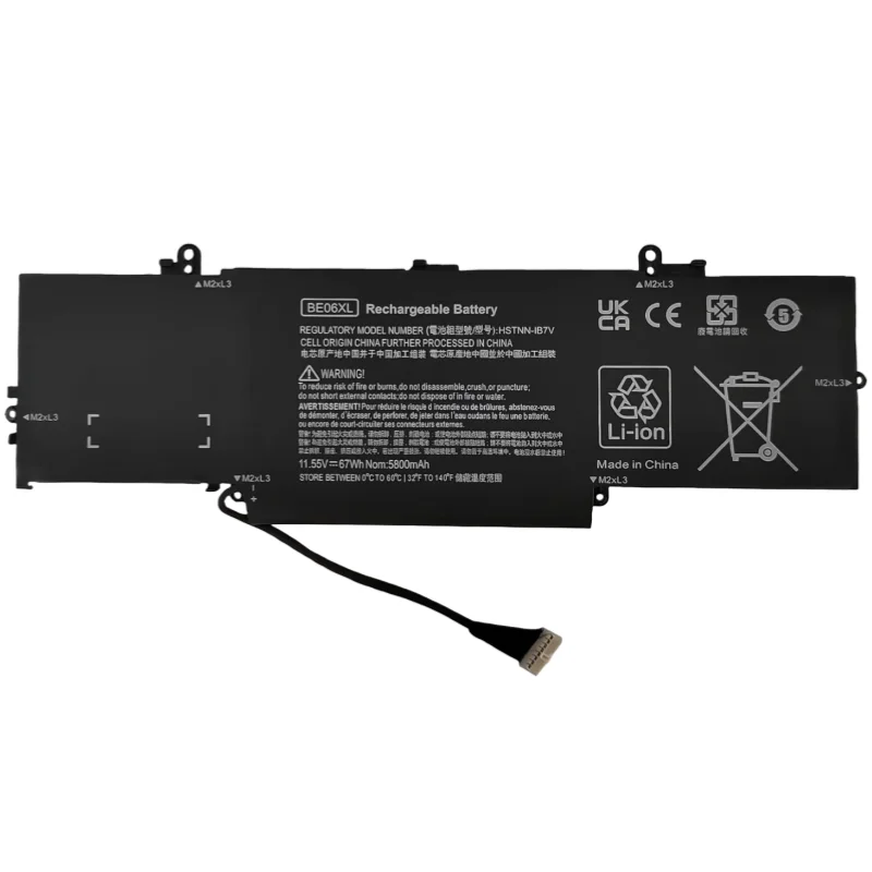 11.55V 67Wh 5800mAh HSTNN-IB7V HSTNN-DB7Y BE06XL Laptop Battery For HP Elitebook Folio 1040 G4 918045-1C1 918045-171 918180-855