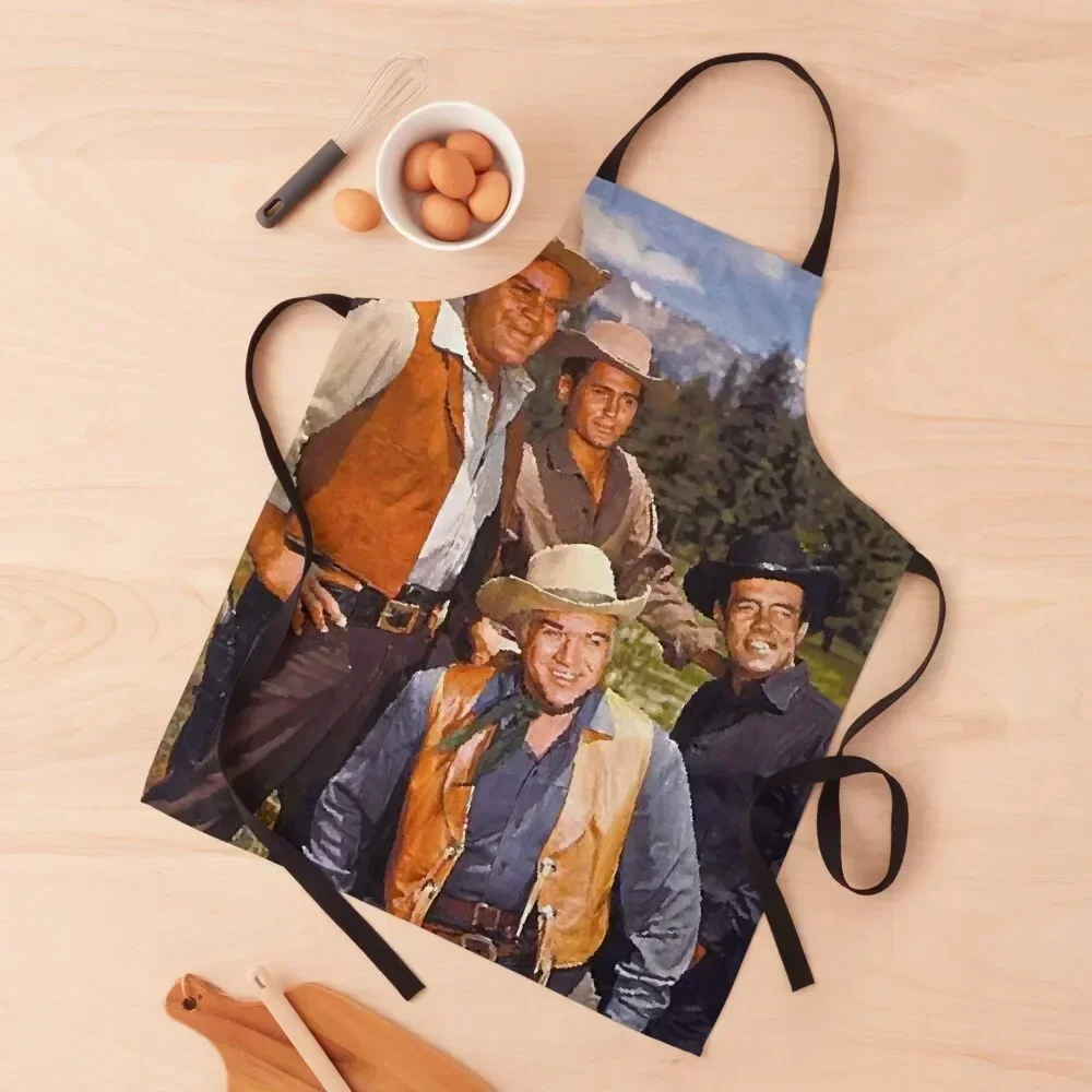 여성용 방수 주방 앞치마 이미지