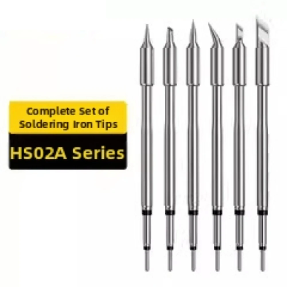 High Performance Soldering Kit Metal Tips Electronic Repair Kit Soldering Iron Tips Temperature Control Quick Installation