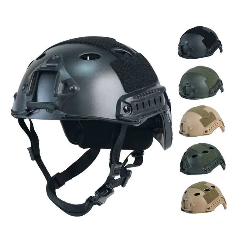 

FAST Helmet Airsoft Tactical Helmet ABS New Thickened Outdoor PJ Air Gun Shooting CS Protective Equipment for adult