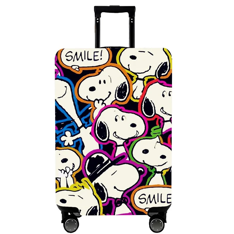 

Чехол для багажа Snoopy, толстый эластичный защитный чехол для чемоданов 18-32 дюймов, аксессуары-органайзеры, подарок
