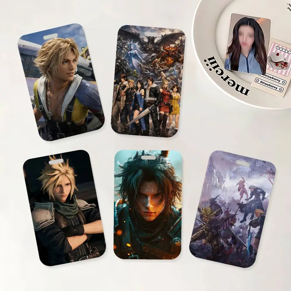 Image of Game F-Final F-Fantasy Ausweishalter mit Umhängeband für Büro, Schule, Namenskarten, Ausweishülle