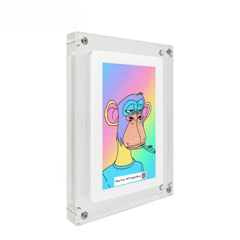 

10.1 Inch Acrylic Frames Digital Advertising Yunbiao Nft Software Lcd Screen Photo Frame