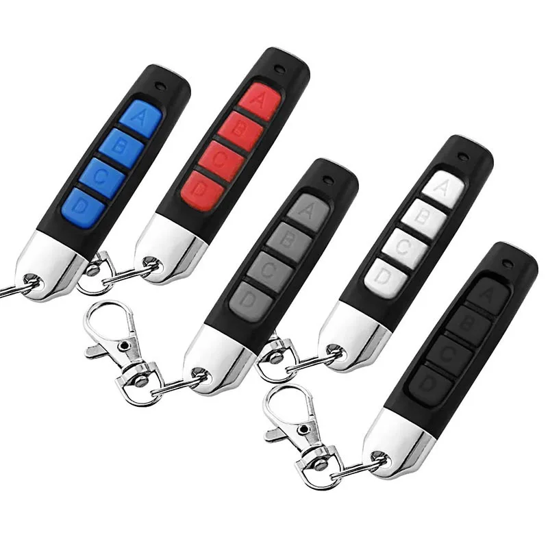 

10-20PCS 433MHZ Remote Control 4 Channe Garage Gate Door Opener Remote Control Duplicator Clone Cloning Code Car Key