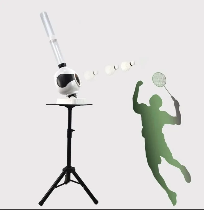 【Best-selling】Portable Badminton Automatic Serve Machine Beginner Training Equipment