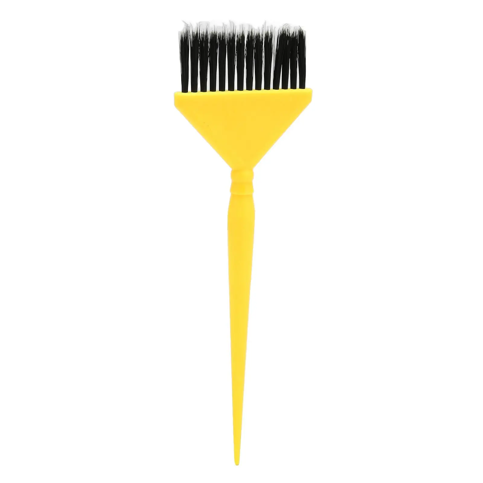 Portable Wide Hair Dye Brush - Easy Clean, Even Color Application, Pointed Tail, ABS Nylon for Barbers & Salons