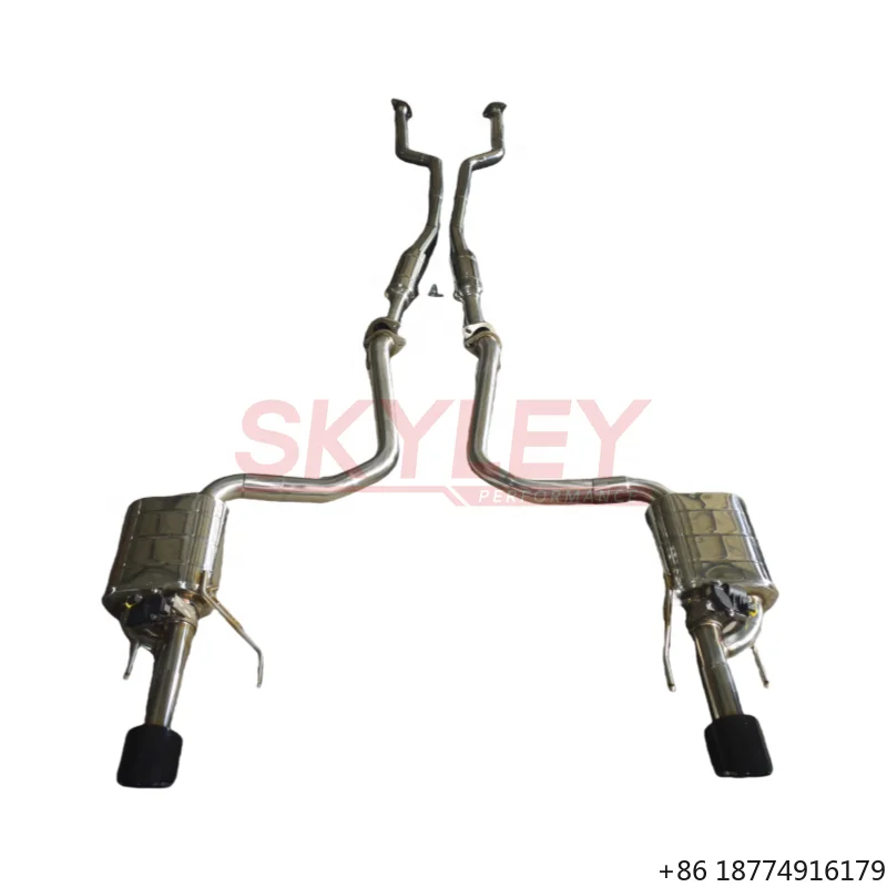 

For Is250 Is300 Is350 3.5l V6 Valvetronic Stainless Steel Catback Exhaust Pipes with Tips
