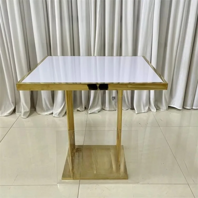 Factory Price Modern White Round Transparent Event Party Crystal Acrylic Catering Transparent Light Emitting Diode