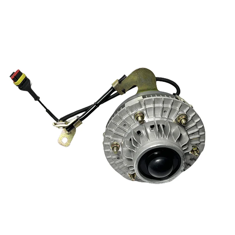 Heavy Duty Vehicle Parts Electromagnetic Fan Clutch 612600062391 for Weichai WP10 Engine 1 Piece White 6 Months Standard Size