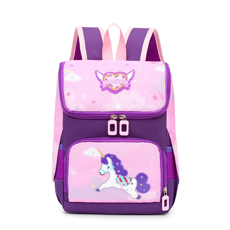 Student Backpack 2023 Fashion New Kindergarten Student Girl Boy Bags Cartoon Printed Unicorn Children's Backpacks