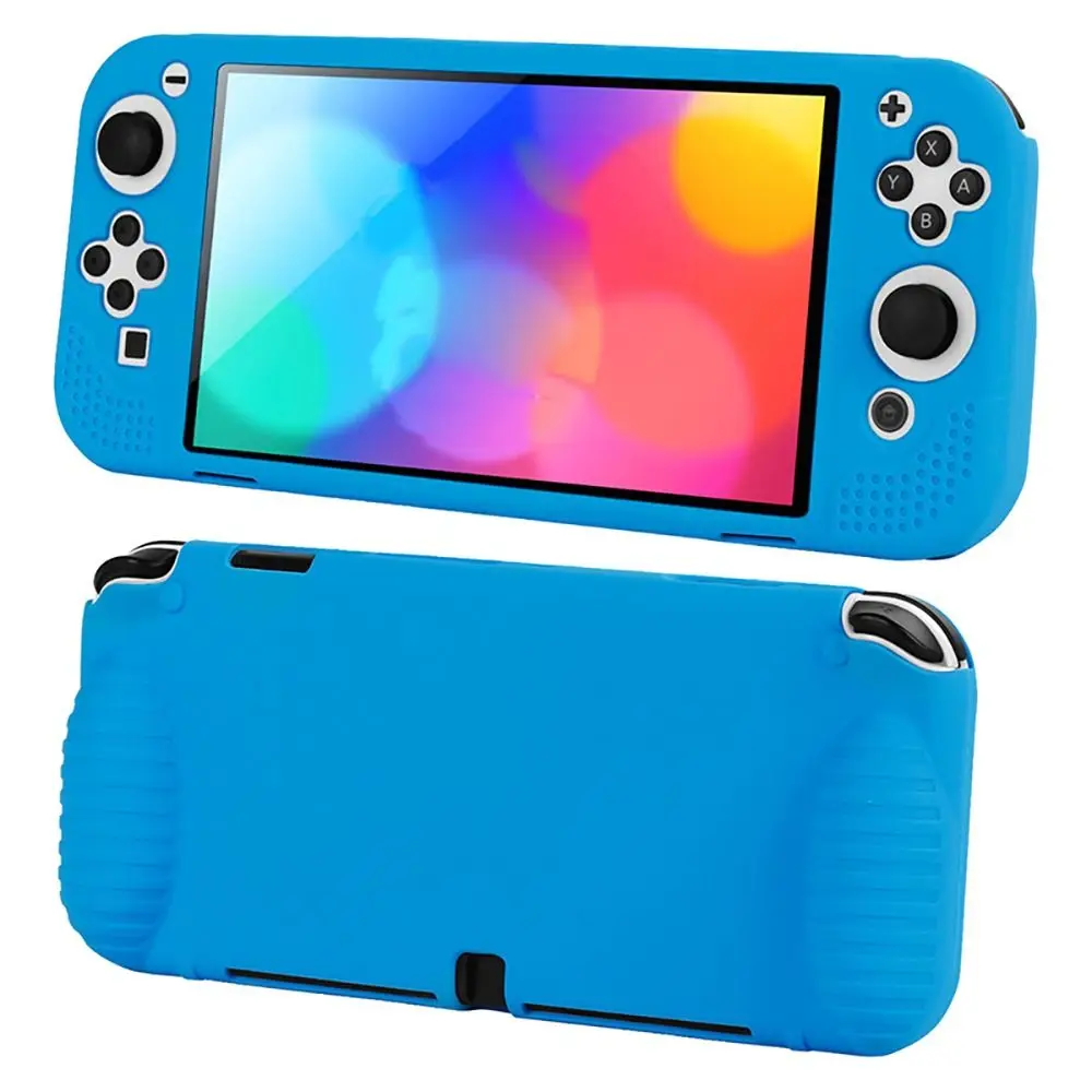 Protective Case Silicone Soft Shell Game Skin Protective Case for Nintendo Switch OLED Game Console Accessories