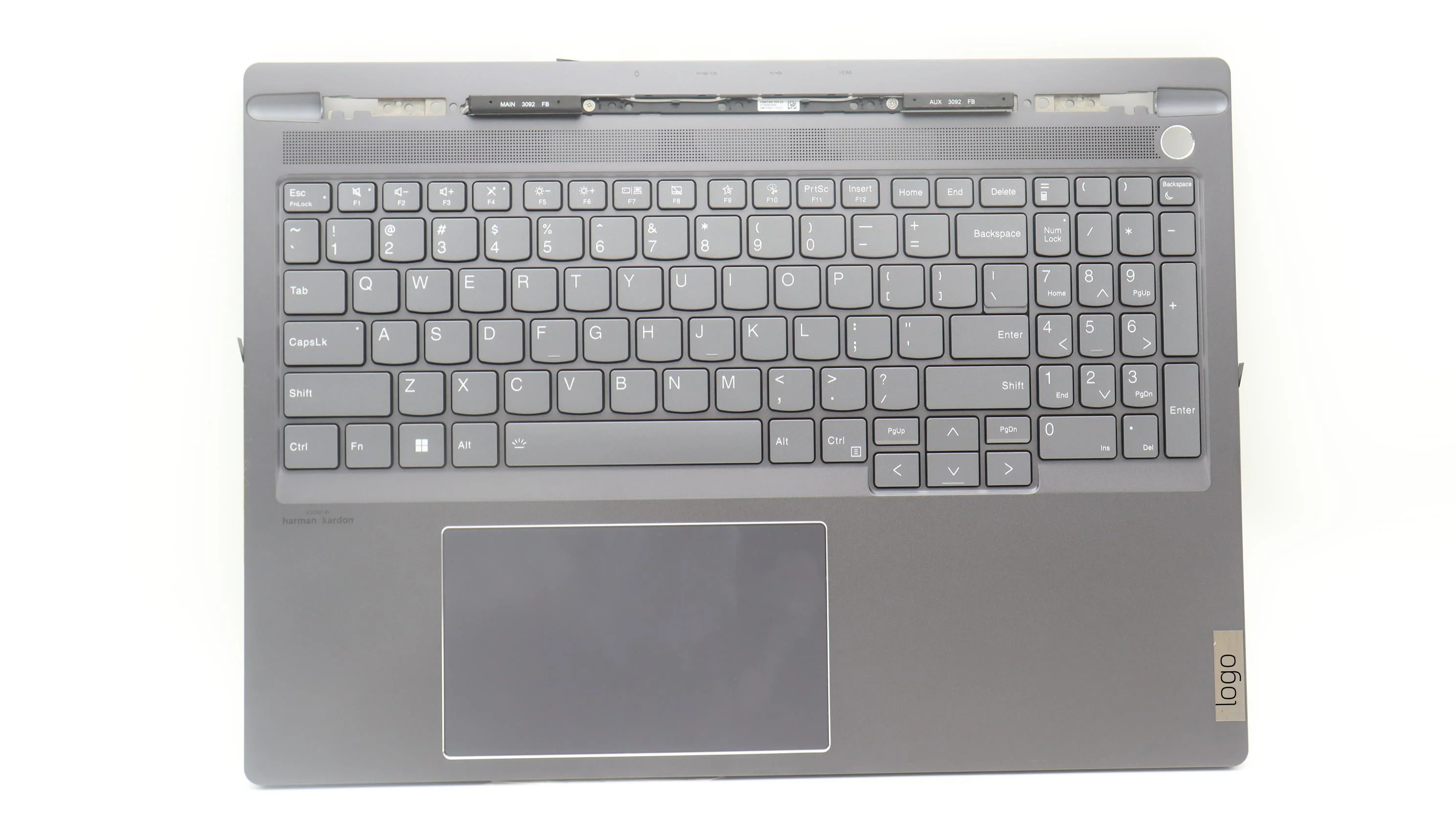 

New Laptop Parts Replace Cover for Lenovo Thinkbook 16P G4 Upper Case Palmrest Cover C Shell with Keyboard Backlight 5CB1L68937