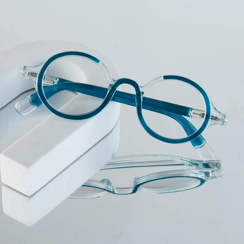 1 Stück Herren Modische Einfache Brille Neue Retro Kleine Runde Rahmen Lässig Bequem Vielseitig Geeignet für Den Täglichen Gebrauch, Internet Br