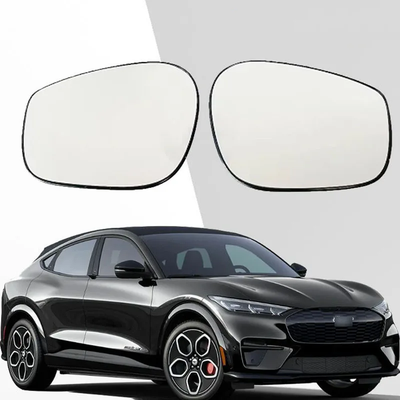Suitable for 2021-2024 Ford Mustang Mach-E Heated with Assist Rearview Mirror Glass Left Right Replacement