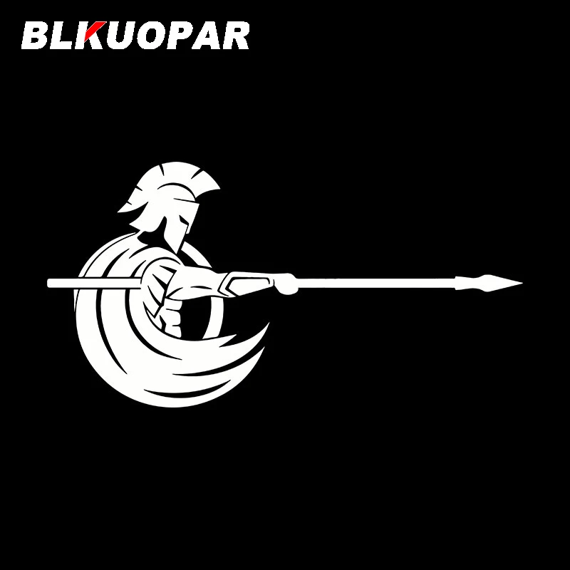 BLKUOPAR Cloak Armed Knight Car Stickers Exquisite Decals Scratch-Proof Die Cut Refrigerator Air Conditioner Door Protector