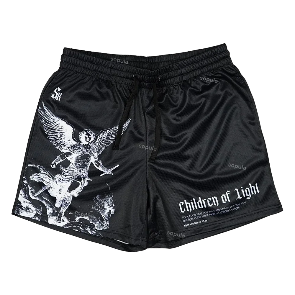 Street Sport Shorts Casual Vintage Graphic Casual Street Shorts Basketball Shorts Training Breathable Fashionable Casual Shorts