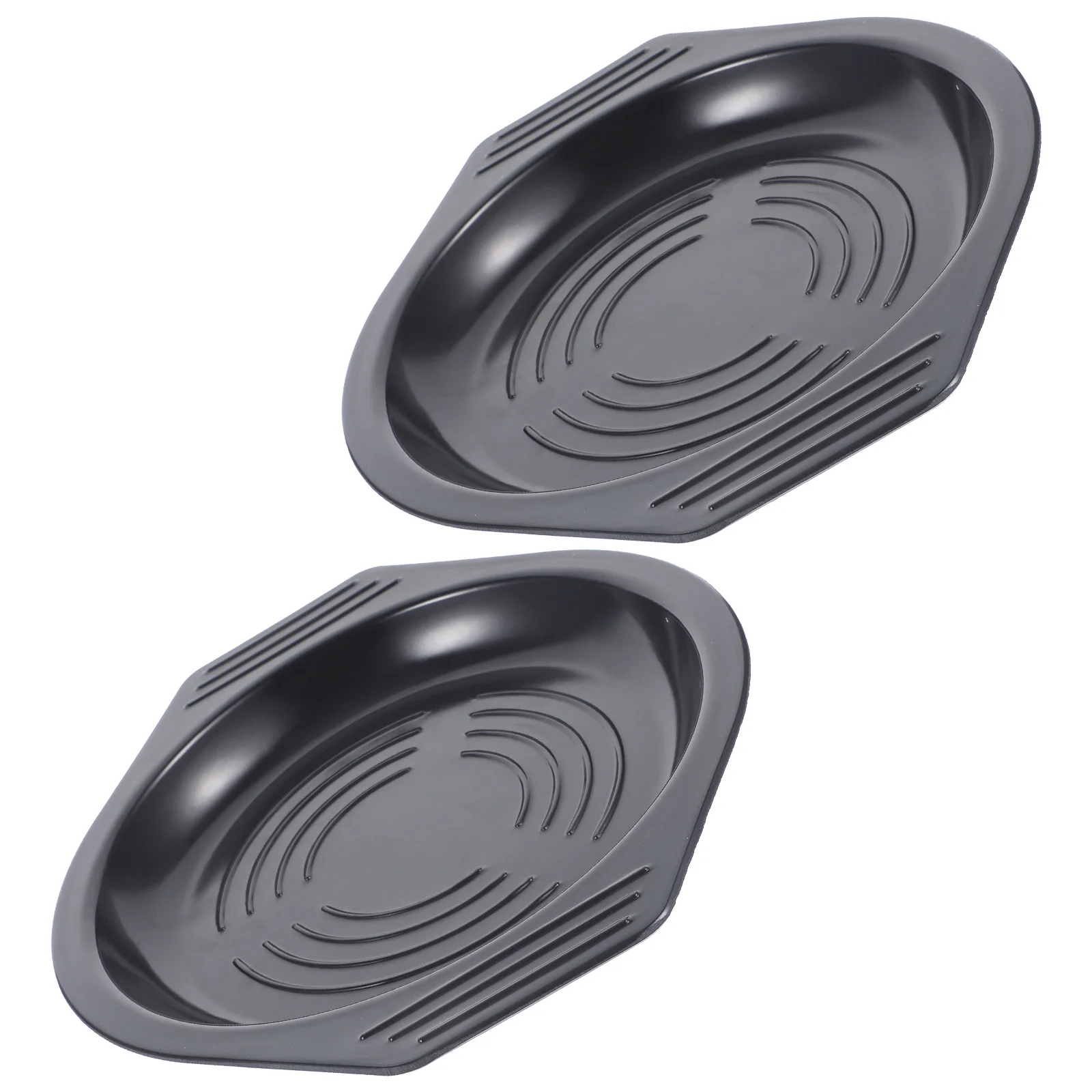 

2Pcs Casserole Tray Thickened Heat Resistant Pot Tray Double Handle Sturdy Anti-Scald Table Mat for Home Kitchen Hot Pots and