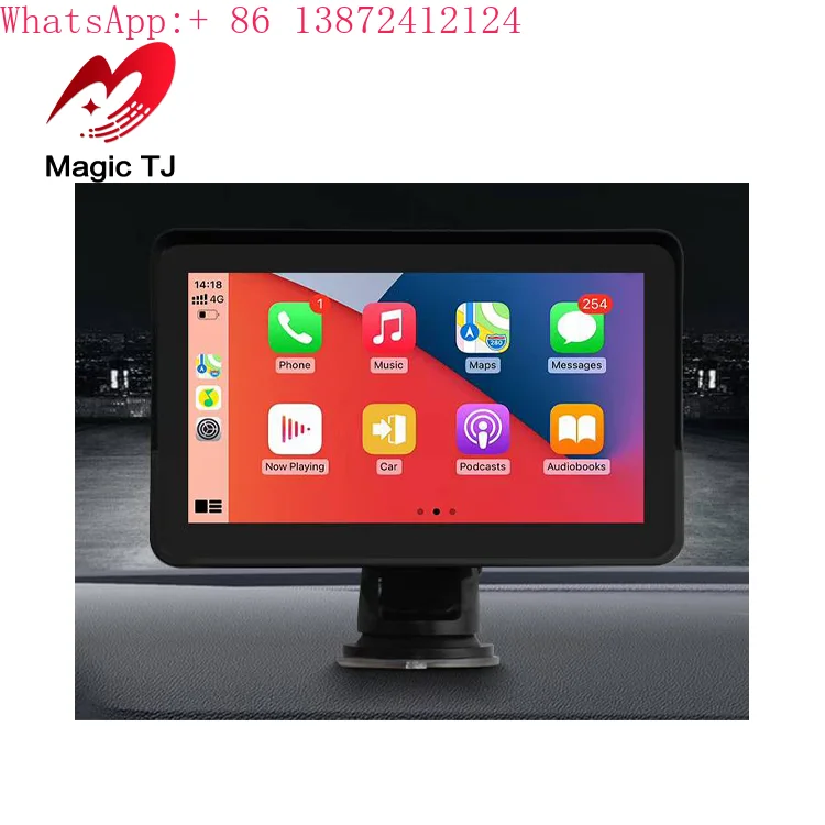 

Portable 7-Inch 9-Inch Carplay Display Monitor Wireless MP5 Car Radio Stereo Player GPS Carplay Android Auto DVD Player 1 Year