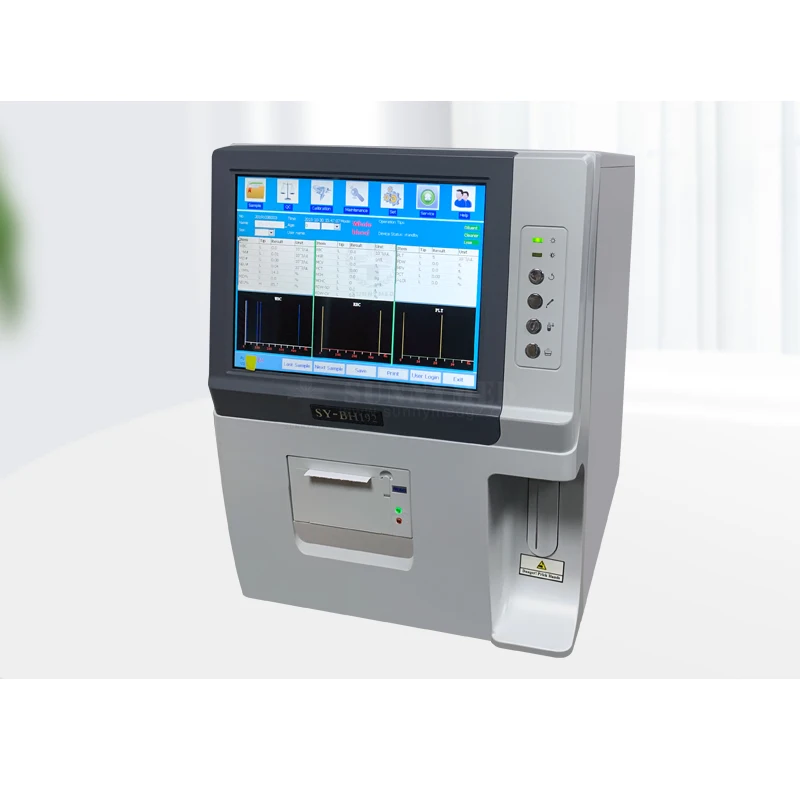 SY-BH192 Fully Automatic Blood Test Machine 3 part hematology analyzer