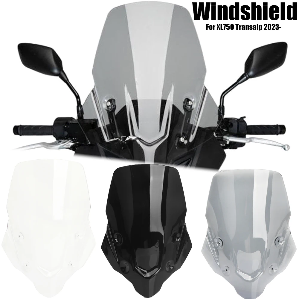 Motorcycle Accessories For Honda XL750 Transalp XL 750 TRANSALP 2023 2024 Windshield Wind Deflector Windscreen Windproof Hood