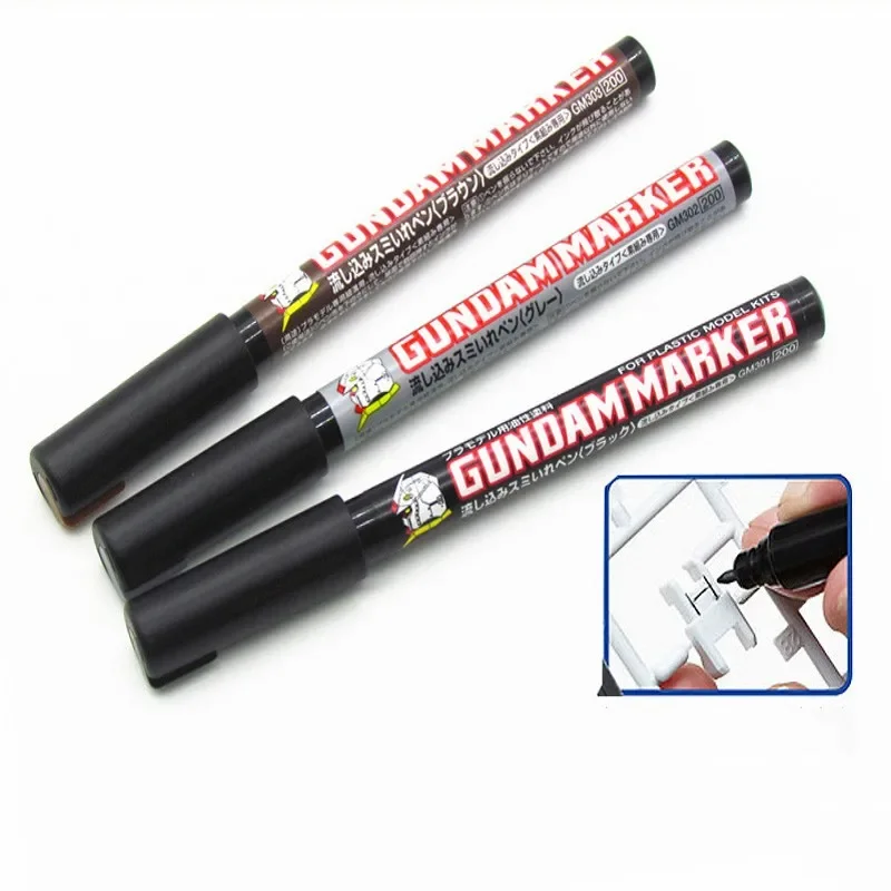 MR.Hobby GM301P/302P/303P/GM300 Model Tool Permeation/Leaking Pen For Model Painting Tools  Erasure Marker Hobby DIY