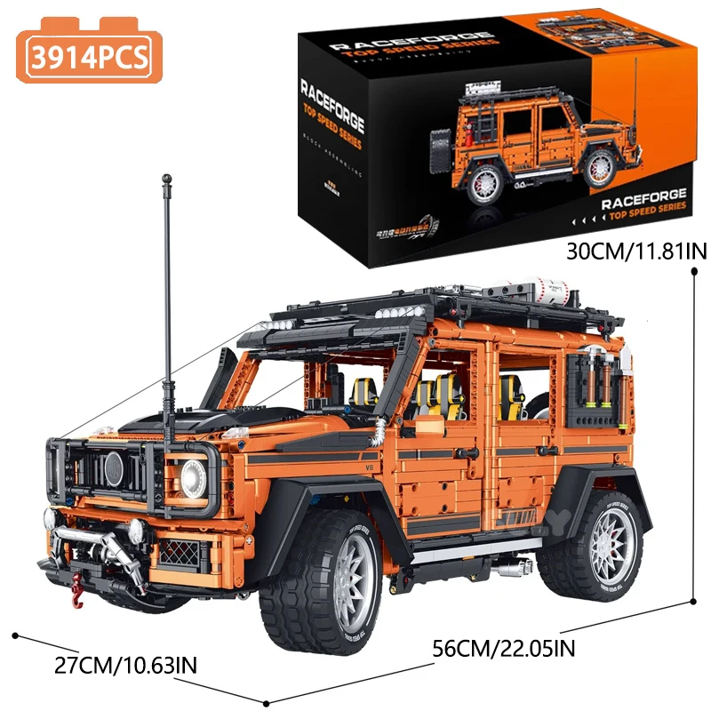 

Technical Remote Control G63 Off-Road Vehicle Building Blocks City SUV Car Model Bricks Toys For Children Xmas Gift MOC