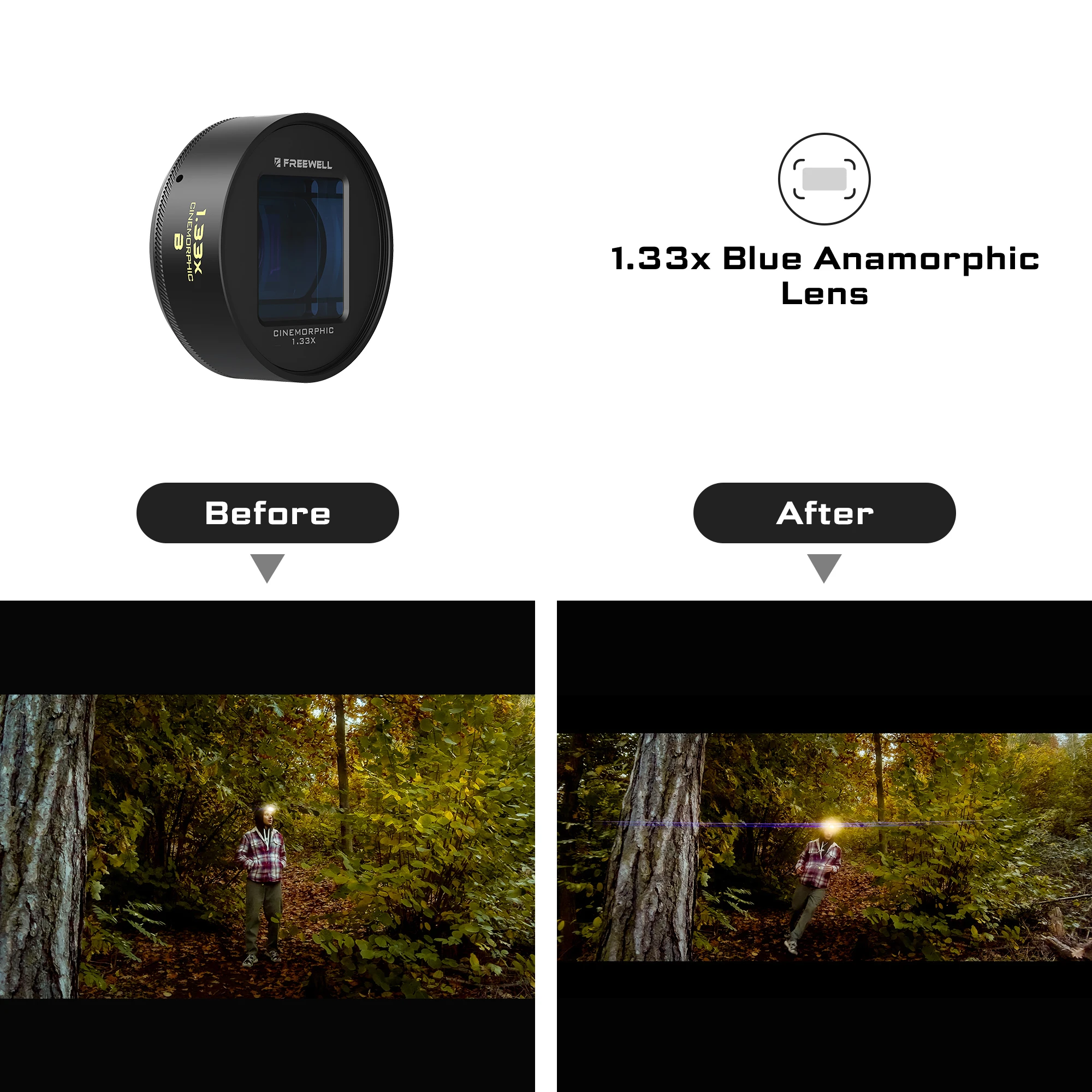 Freewell Filmmaker مجموعة التصوير الفوتوغرافي 1.33x عدسة غير متبلورة مرشحات ND و17 مللي متر جبل جراب هاتف Selfie عصا لسامسونج S25 الترا