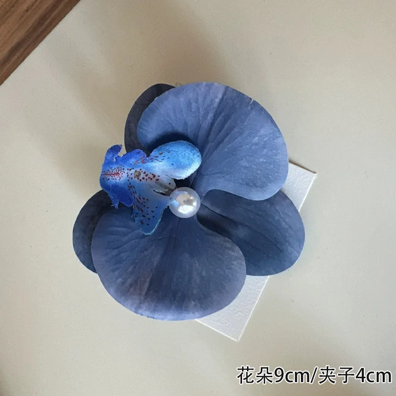 Butterfly Orchid Simulation Flower Hair Clip, Chic Design