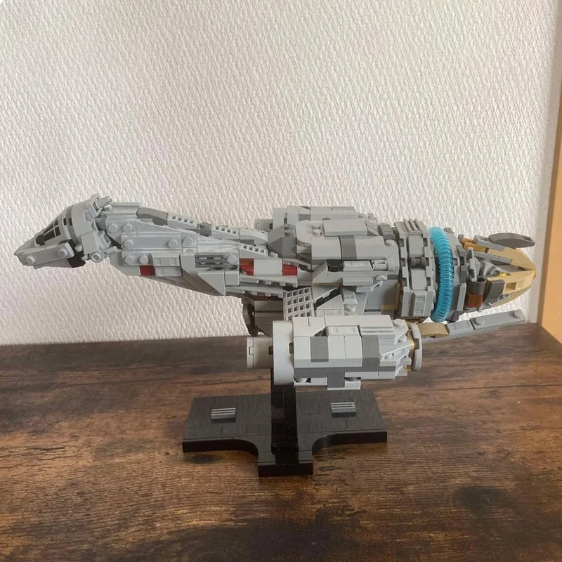 670 PCS MOC Personalizza Star Battle Firefly-Class Serenity Modello in scala midi Building Block Assembly Giocattolo educativo fai da te Regali
