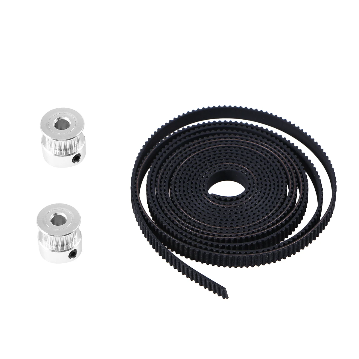 

2 Pcs 3D Printer Synchronization Wheel Belt Transfer Cnc Timing Toothed Distribution Pulley Gt2 Pully Parts for Motorcycles 6mm