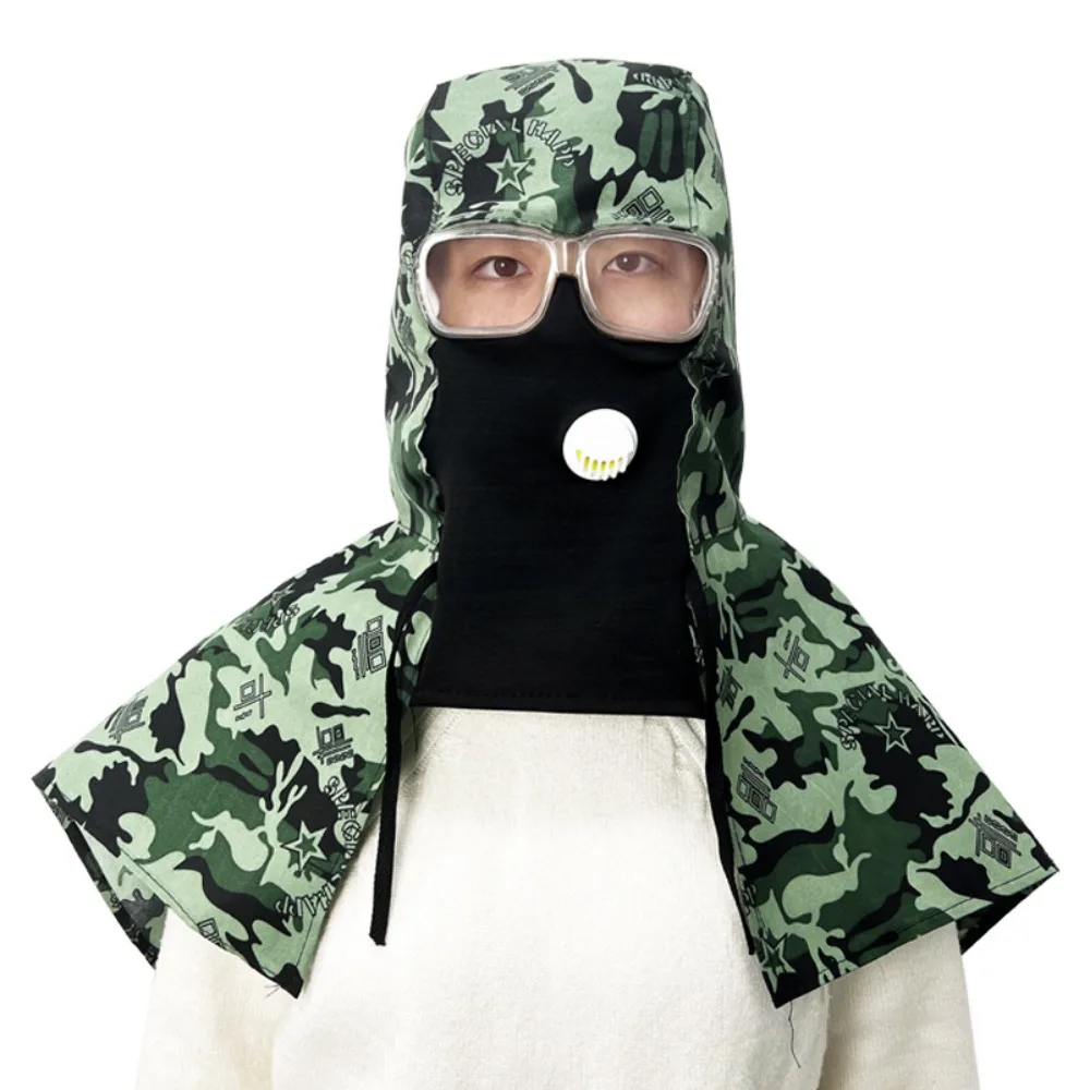 

New Full Protective Welding Hood Washable for Men Women Welding Lens Outdoor Dustproof Welding head cover