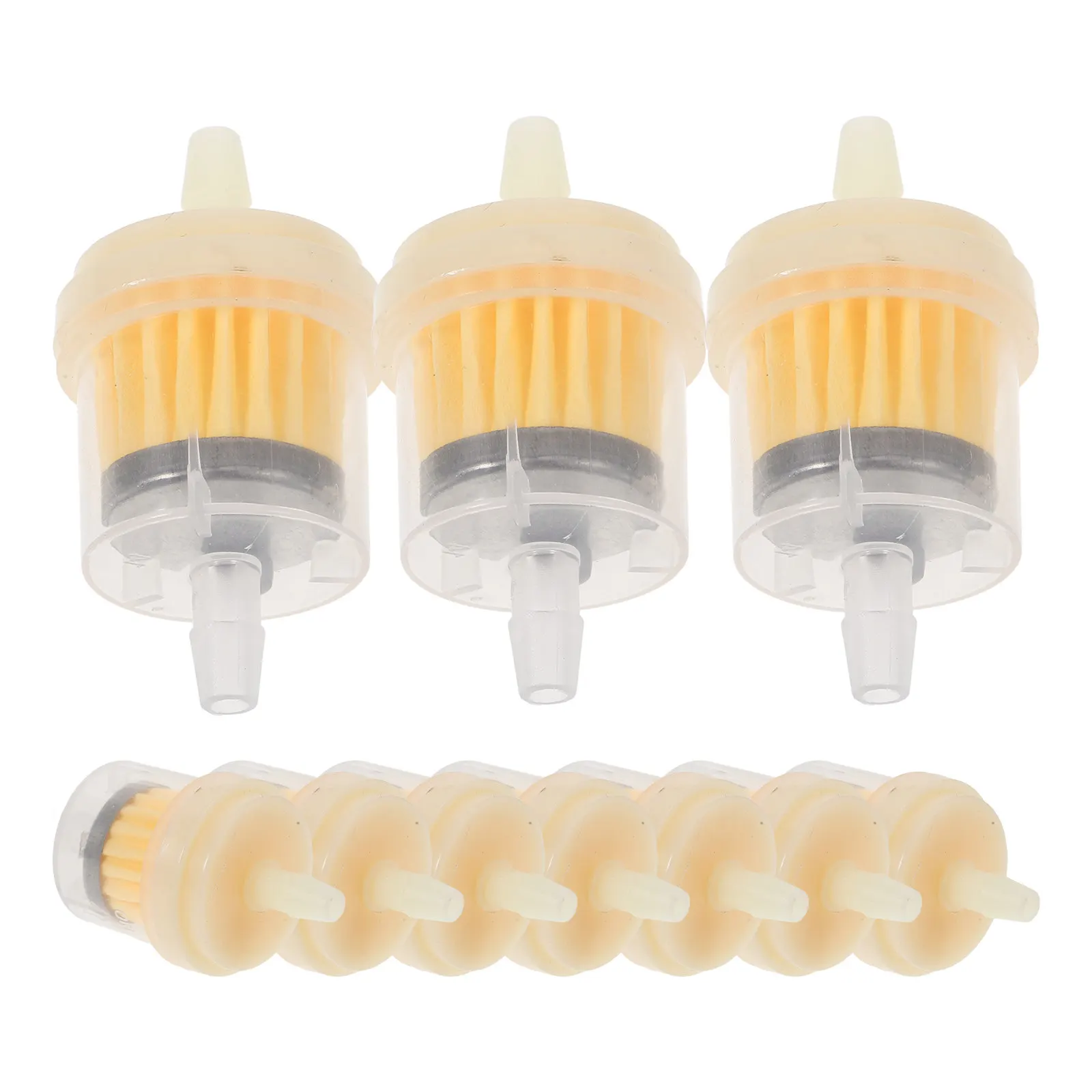 Kit de 10 filtres à air pour moto, essence, huile, véhicule tout-terrain, ATV, orange