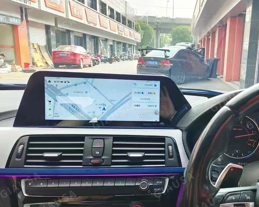 شاشة شفرة 10.25 بوصة لسيارة BMW 3 4 Series RHD 2013-2018 أندرويد 13 مشغل ملاحة الوسائط المتعددة ستيريو نظام تحديد المواقع راديو السيارة CarPlay