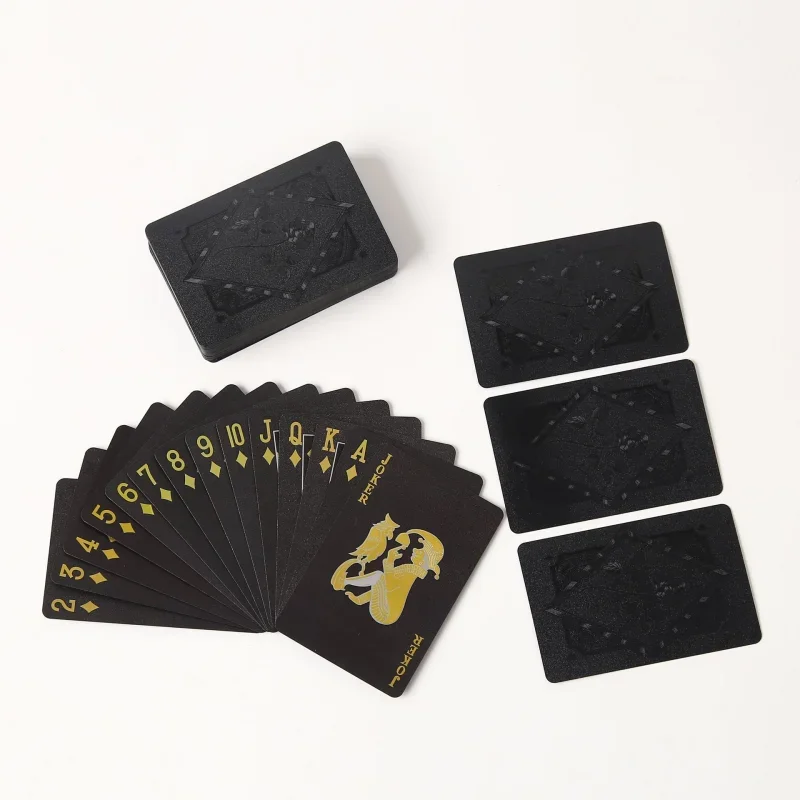 Poker Cards Are Washable Colored Luxurious They Are Made Of Pvc Plastic Metal Thickened Specifically Designed For Egg Laying