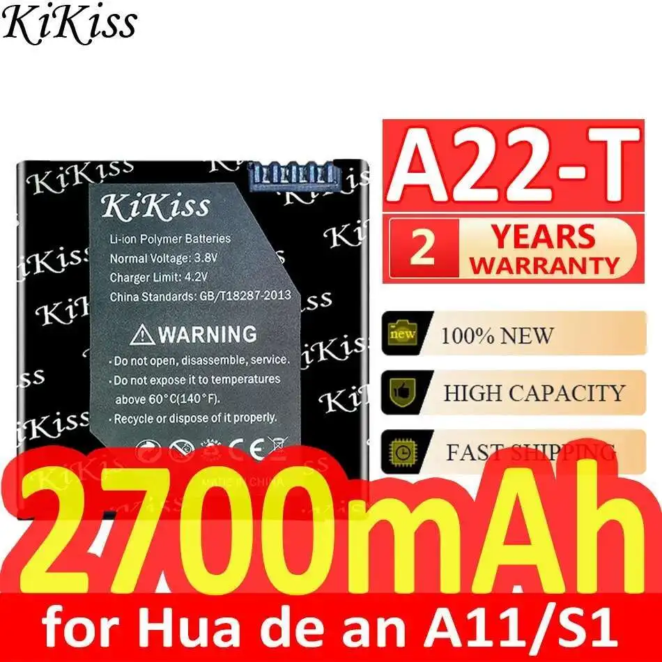 

A22-T High Compatibility 2700Mah Stable For Hua DE AN A11 S1 Law Enforcement Recorder A18-Lphone Body Camera Battery