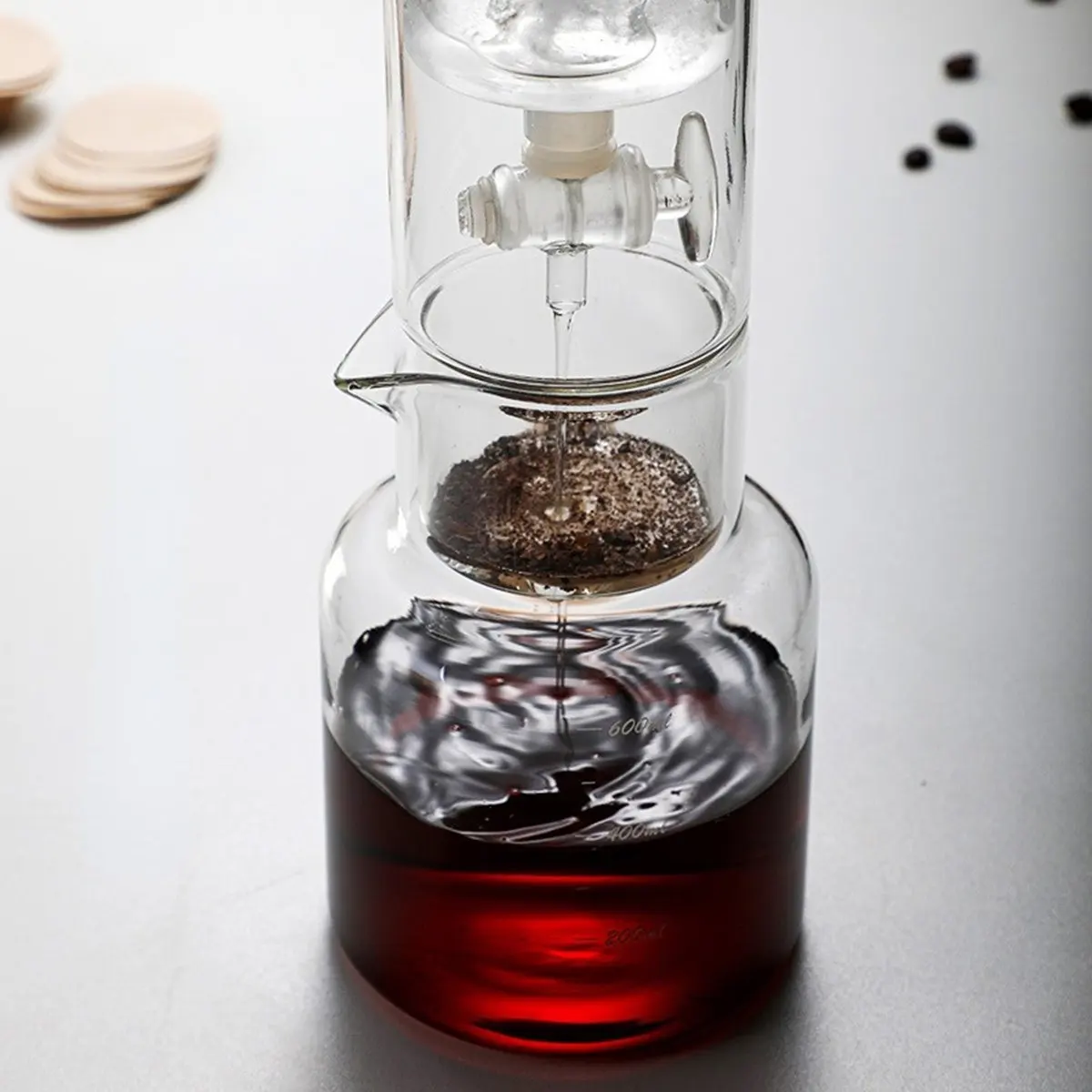 Cold Brew Coffee Pot Set with Filter Glass Dripper ICED Coffee Pot Maker High Quality Accessories Espresso A