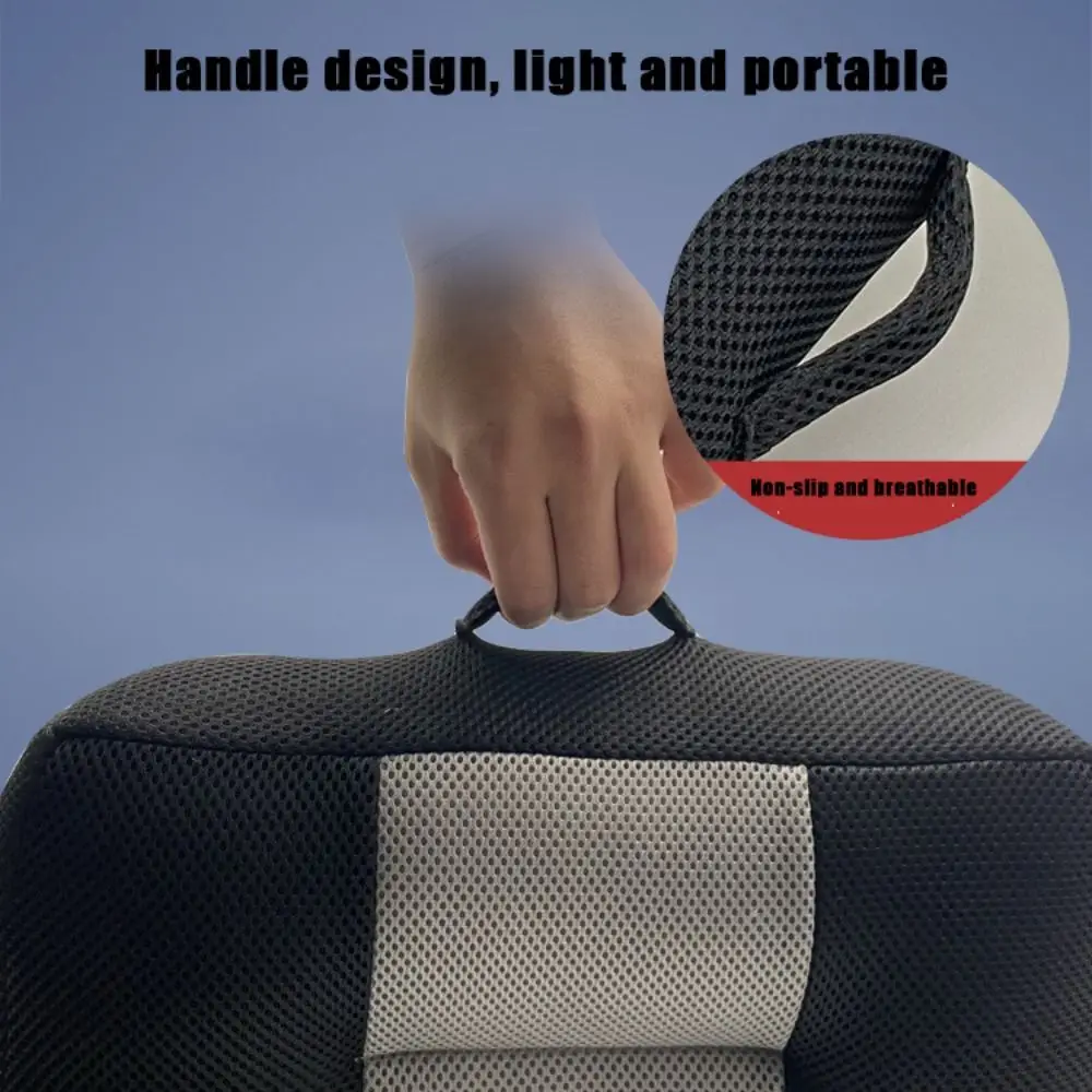 Expand Field of View Car Seat Booster Cushion Good Breathability Thickening Auto Wedge Seat Pad Universal PP Cotton Car Cushion