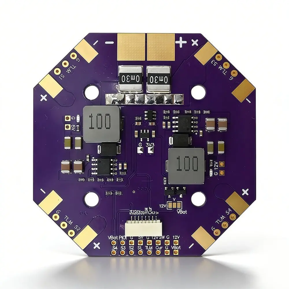 HPXGRC 12S 440A PDB Power Distribution Board for FPV Drone Flight Controller RC Model