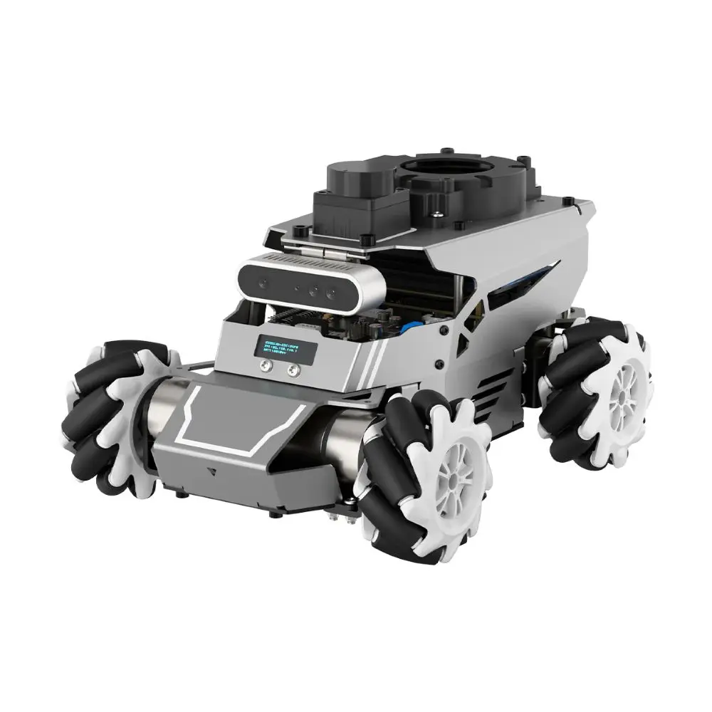 Hiwonder ROSOrin ROS2 Smart Car, Multimodal AI Vision Large Model, SLAM Navigation Programming, Mecanum Wheels Robot
