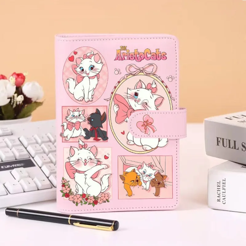 新しいディズニーマリー猫かわいいガーリーハート高価値ノートブッククリエイティブ漫画かわいい学生メモ帳ハンドブック賞品卸売