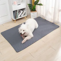 Manta absorbente reutilizable para perros, almohadilla lavable para entrenamiento de cachorros, cama para mascotas, alfombrilla para orina, funda para asiento de coche, suministros para mascotas