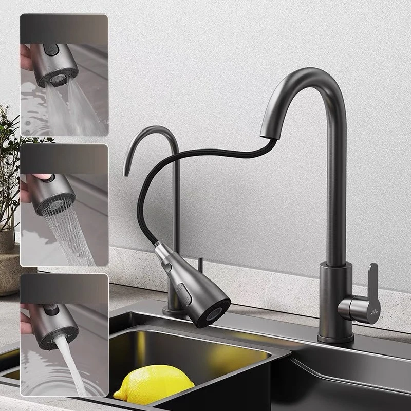 

Nano gun gray 304 stainless steel, sink, kitchen sink
